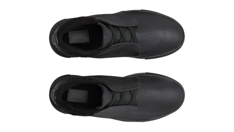 Zegna Triple Stitch Black Edition 5 Sneaker – Men’s Edition