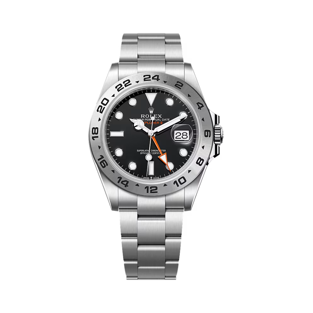 Rolex Explorer II Black Dial Watch – Black & Dial