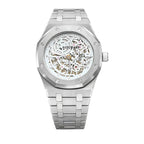 Audemars Piguet Royal Oak Jumbo Extra-Thin Openworked Silver Watch