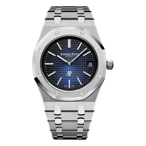 Audemars Piguet Royal Oak Selfwinding Stainless Steel Blue Dial Watch