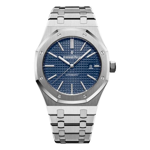 Audemars Piguet Royal Oak Selfwinding Stainless Steel Blue Dial 41mm 15400st 1220st 03 Watch