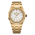 Audemars Piguet Royal Oak Selfwinding Yellow Gold Silver Dial Watch