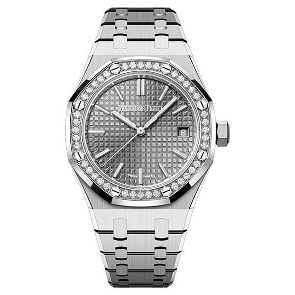 Audemars Piguet Royal Oak Silver Grey Dial Watch – Silver & Grey & Dial