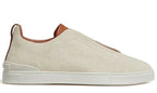 Zegna Triple Stitch Egg Shell Sneaker – Men’s Edition