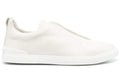 Zegna Triple Stitch White Sneaker – Men’s Edition