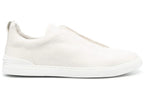 Zegna Triple Stitch White Sneaker – Men’s Edition
