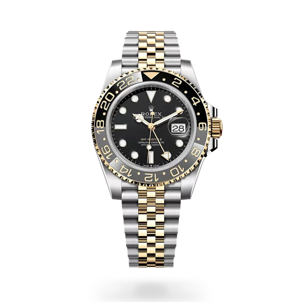 Rolex GMT-Master II 40mm Yellow Gold Steel Watch – Gold & Yellow