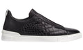 Zegna Triple Stitch Black & White Sneaker – Men’s Edition