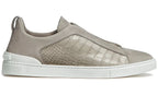 Zegna Triple Stitch Neutrals Sneaker – Men’s Edition