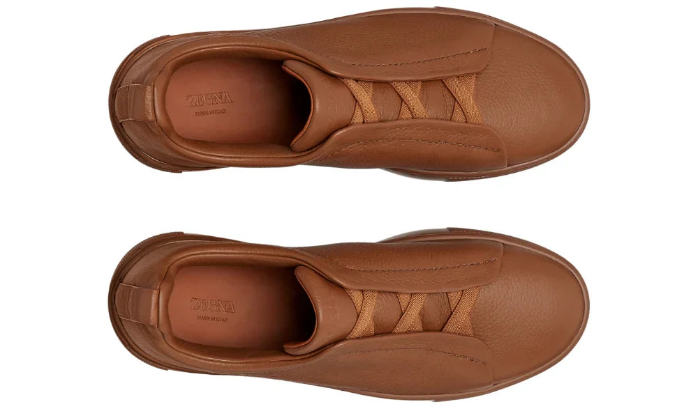 Zegna Triple Stitch Vicuna Sneaker – Men’s Edition