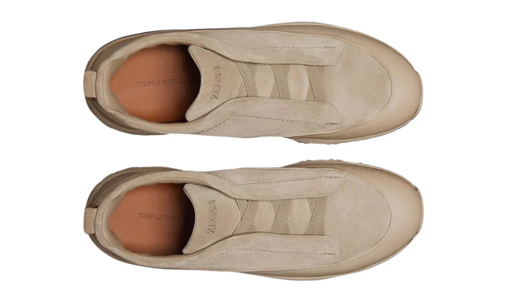 Zegna Monte Taupe Grey Sneaker – Men’s Edition