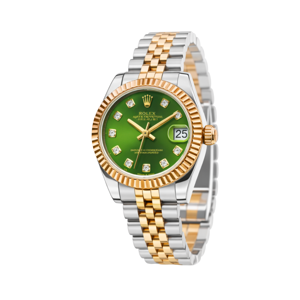 Rolex Datejust Olive Green Dial Watch – Green & Olive Green & Dial