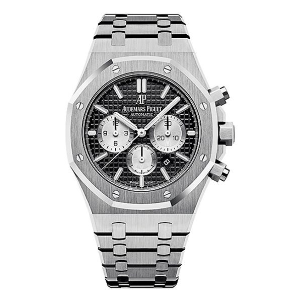Audemars Piguet Royal Oak Chronograph Black Dial Watch – Black & Dial