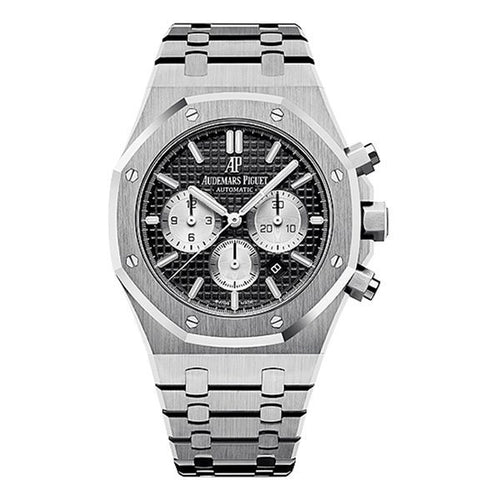 Audemars Piguet Royal Oak Chronograph Black Dial Watch – Black & Dial