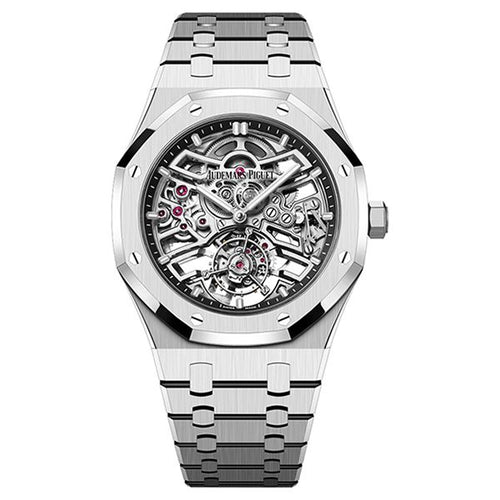 Audemars Piguet Royal Oak Selfwinding Flying Tourbillon Openworked Stainless Steel Watch