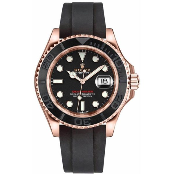 Rolex Oyster Perpetual Black Dial Watch – Black & Dial