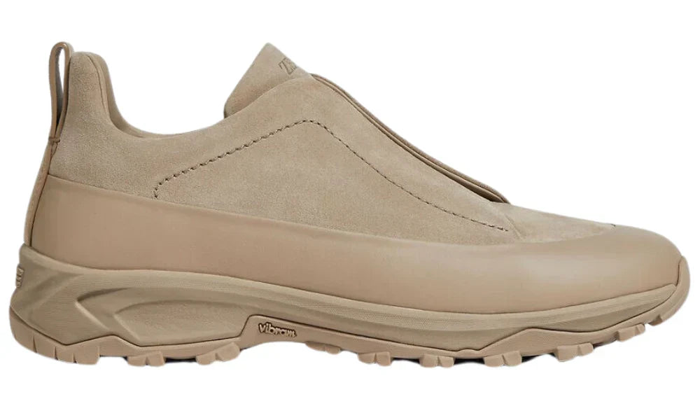 Zegna Monte Taupe Grey Sneaker – Men’s Edition