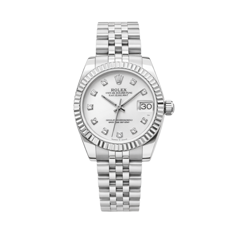 Rolex Datejust Silver Dial Watch – Silver & Dial