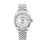 Rolex Datejust Oystersteel White Dial Watch – White & Dial