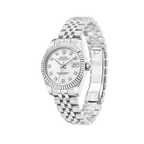 Rolex Datejust Silver Diamond Dial Fluted Bezel Watch – Silver & Diamond & Dial