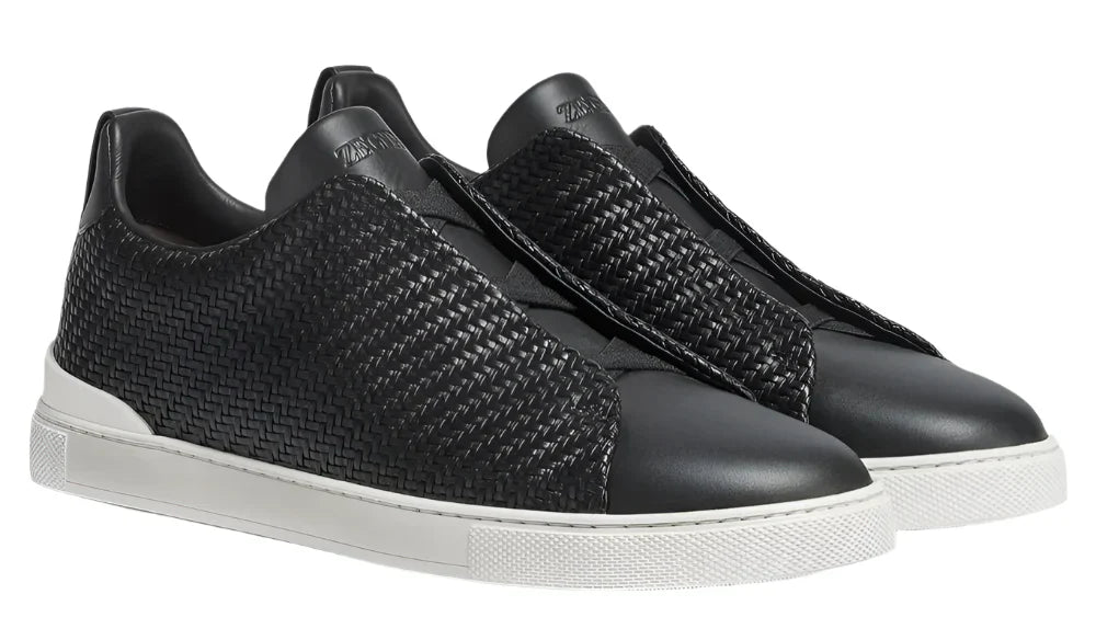 Zegna Triple Stitch Black Edition 4 Sneaker – Men’s Edition