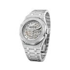 Audemars Piguet Royal Oak Black Two-Tone Dial Steel & Yellow Gold Watch