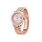 Rolex Datejust 31 Everose Gold-President Bracelet Watch