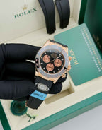 Rolex Cosmograph Daytona Black Dial 14feb 023 Watch – Black & Dial