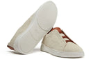 Zegna Triple Stitch Egg Shell Sneaker – Men’s Edition