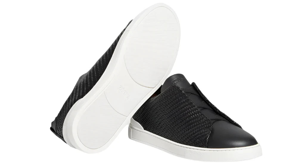 Zegna Triple Stitch Black Edition 4 Sneaker – Men’s Edition