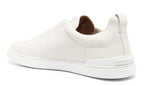 Zegna Triple Stitch White Sneaker – Men’s Edition