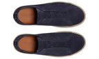 Zegna Triple Stitch Espadrille Dark Blue Shoes