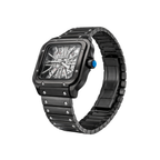 Cartier Santos de Skeleton Large Black Steel Watch – Black & Skeleton