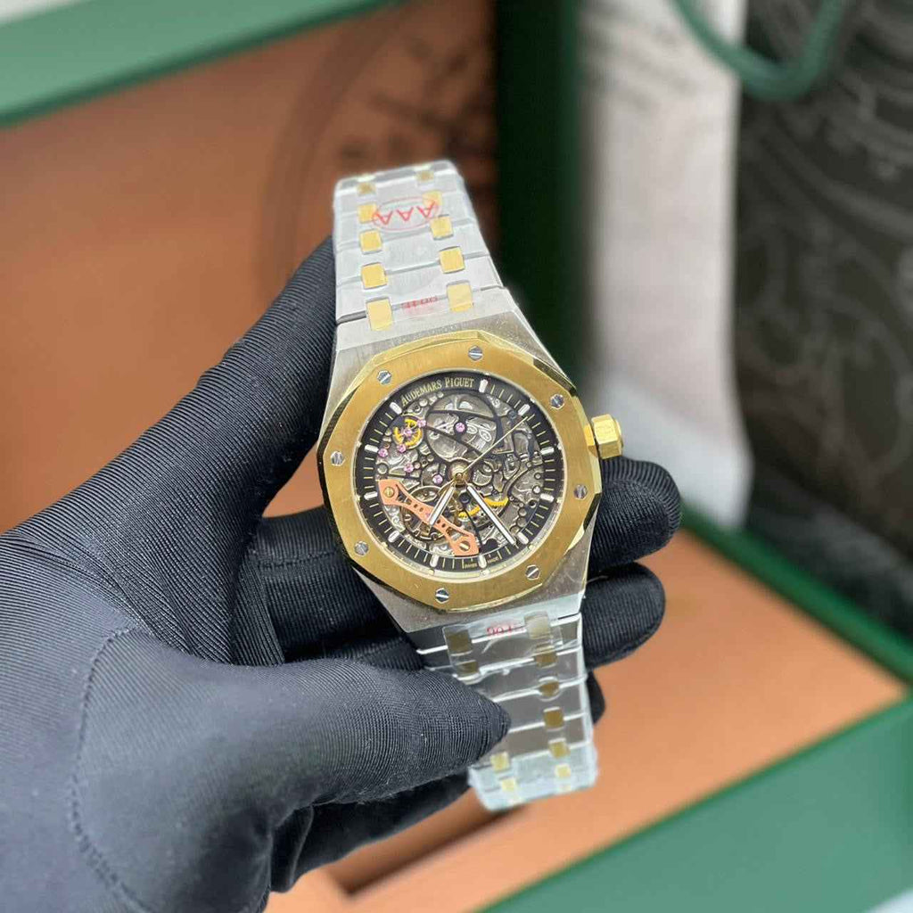 Audemars Piguet Royal Oak Two-Tone Steel & Yellow Watch