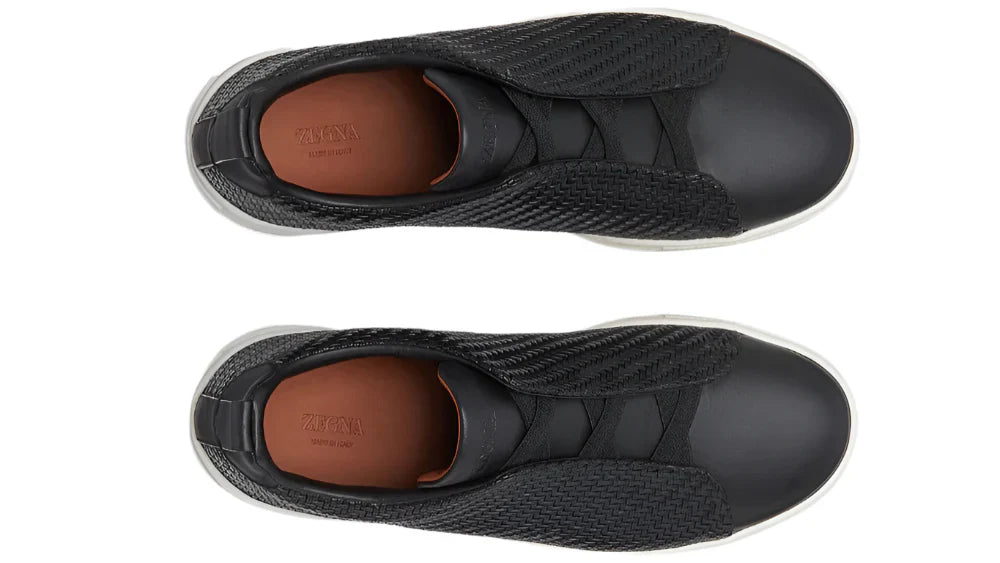 Zegna Triple Stitch Black Edition 4 Sneaker – Men’s Edition