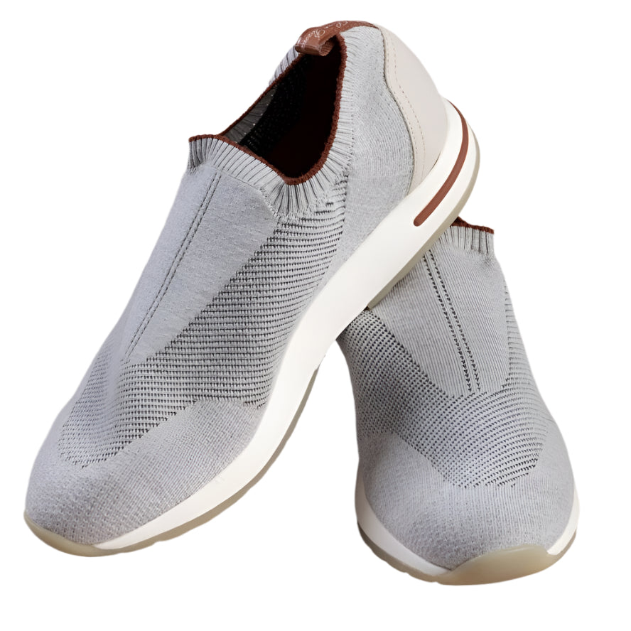 Loro Piana Gray Wool Sneakers Gray Sneaker – Men’s Edition