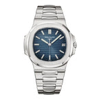 Patek Philippe Nautilus Black-Blue Dial Watch – Black & Blue & Dial