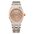 Audemars Piguet Royal Oak Selfwinding Two-Tone Stainless Steel and Pink Gold Pink Gold Dial Watch