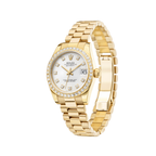Rolex Datejust White Diamond Dial Bezel Watch – White & Diamond & Dial