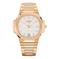 Patek Philippe Nautilus Silvery Opaline Dial Watch
