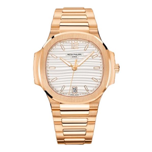 Patek Philippe Nautilus Silvery Opaline Dial Watch
