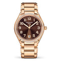 Patek Philippe Gold Brown Sunburst Dial Watch – Brown & Gold & Dial