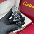 Cartier Santos de Full Black Version Watch