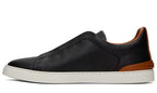 Zegna Triple Stitch Black & Brown Sneaker – Men’s Edition