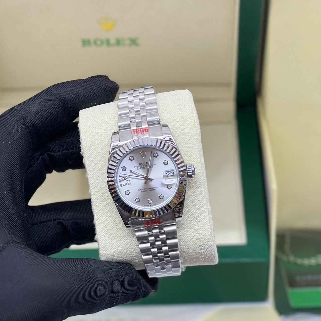 Rolex Datejust Silver Dial Watch – Silver & Dial