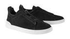 Zegna Triple Stitch Suede Sneaker – Men’s Edition