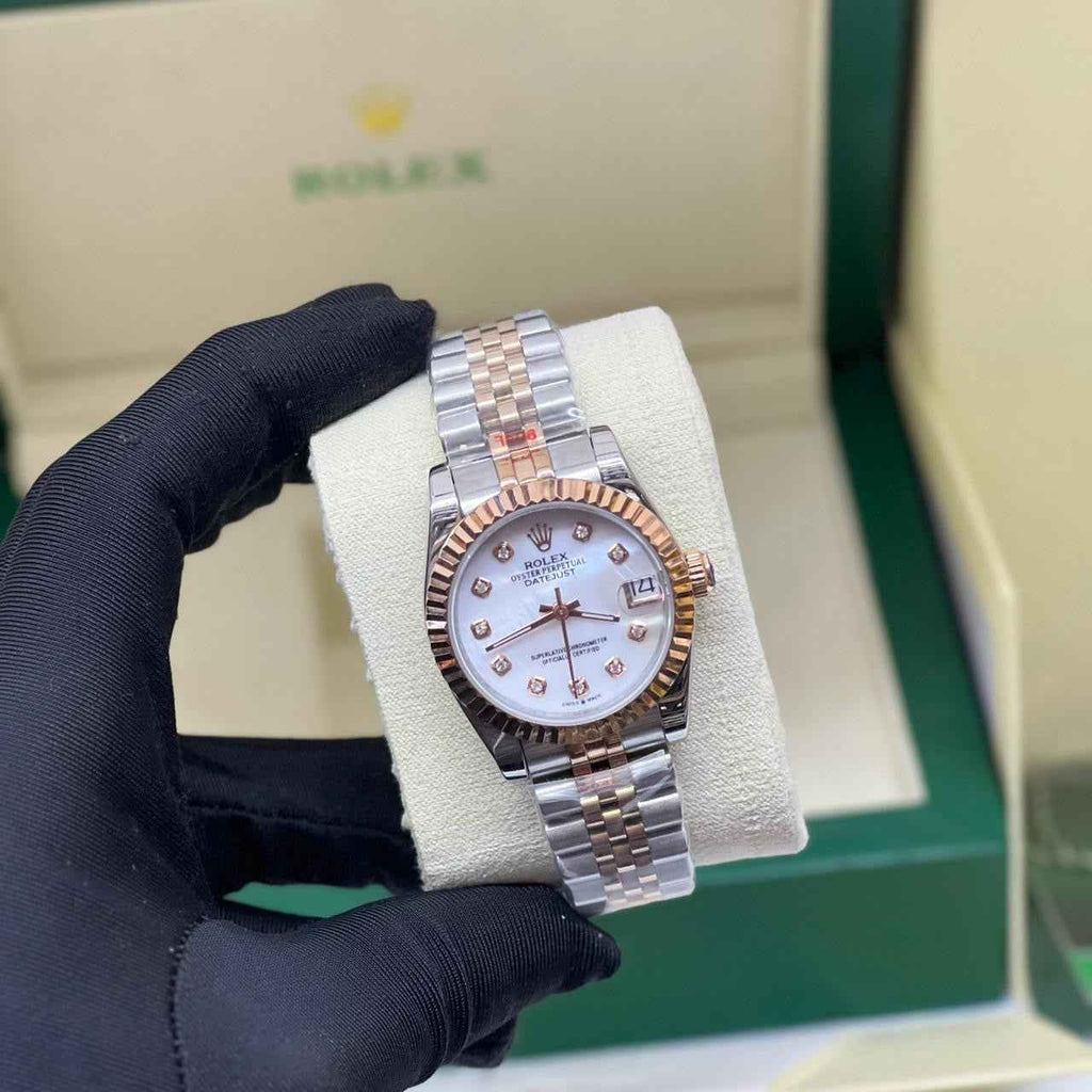 Rolex Datejust Two-Tone Diamond Dial Jubilee Watch – Diamond & Dial