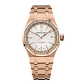 Audemars Piguet Royal Oak White Index Dial Watch – White & Dial
