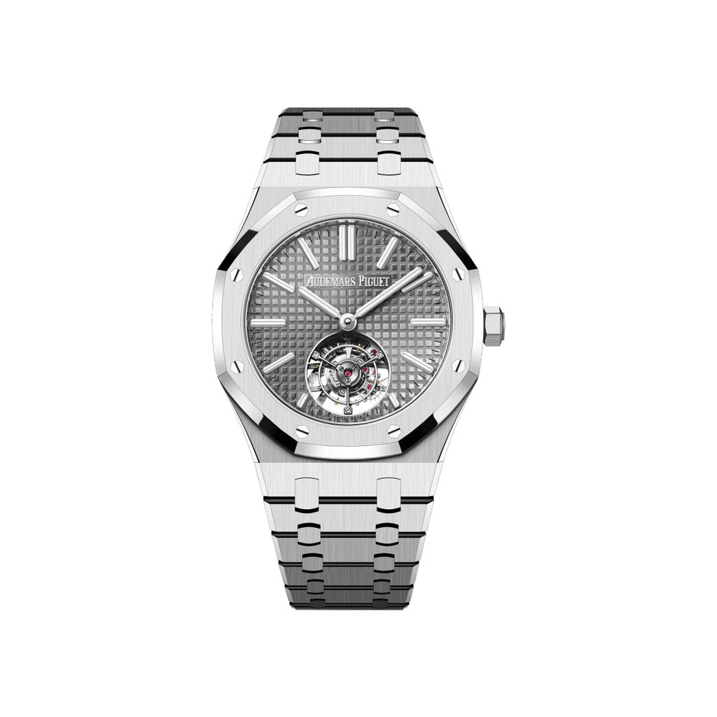 Audemars Piguet Royal Oak Tourbillion Grey Dial Watch – Grey & Dial