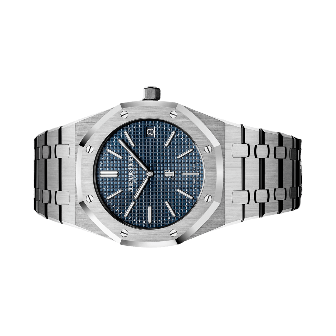 Audemars Piguet Royal Oak Selfwinding Stainless Steel Blue Dial 15202st 1240st 01 Watch